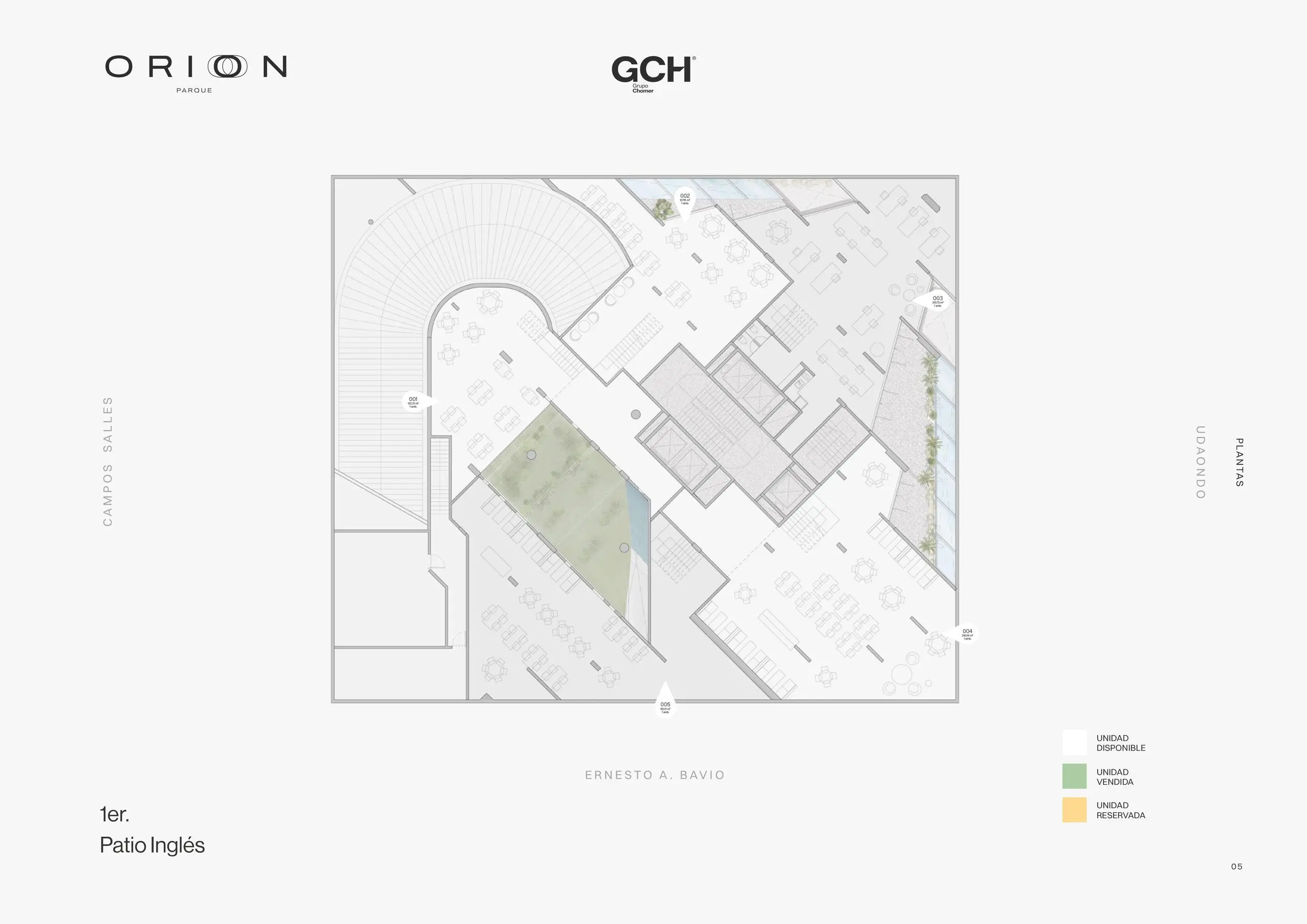 Planos del emprendimiento