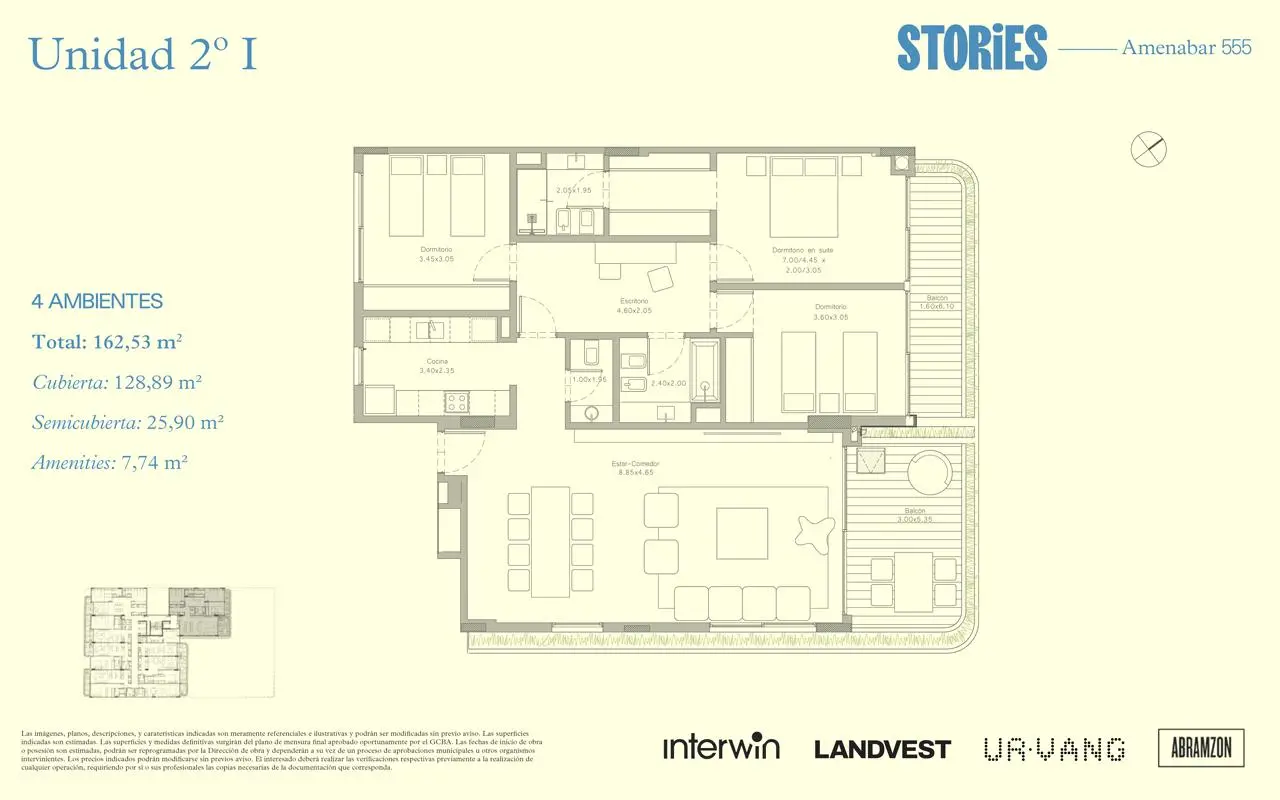 Imagen de la propiedad Amenábar 555 - 2I