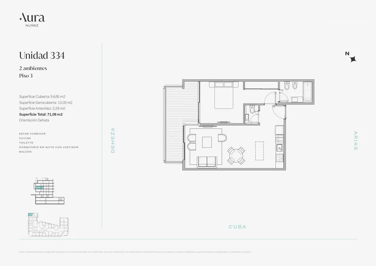 Imagen de la propiedad AURA NUÑEZ | Unidad 334