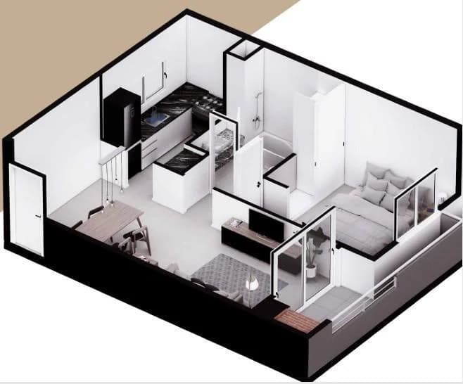 Imagen de la propiedad 2 ambientes ZP 2398738