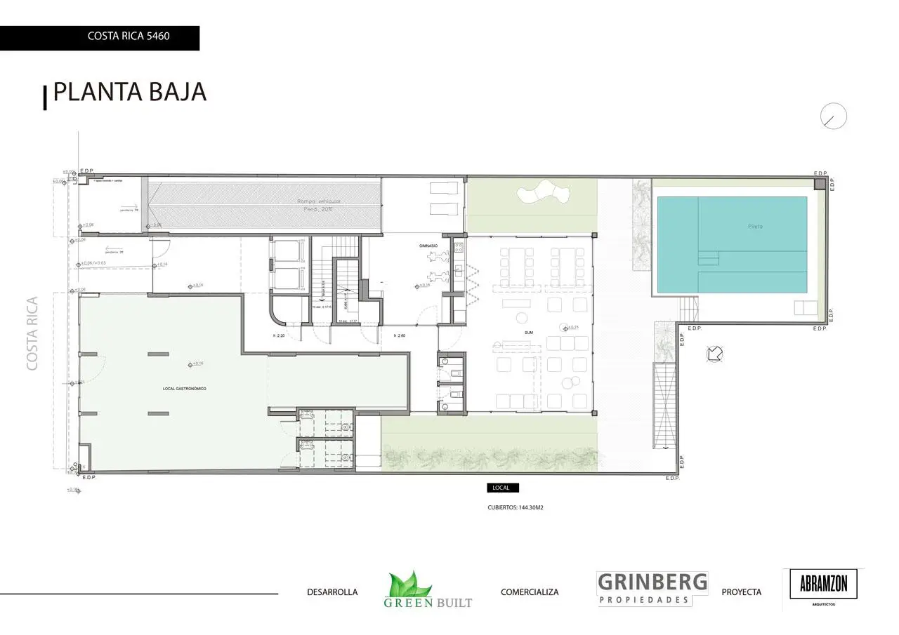 Imagen de la propiedad GREEN BUILT X | Local Comercial PB