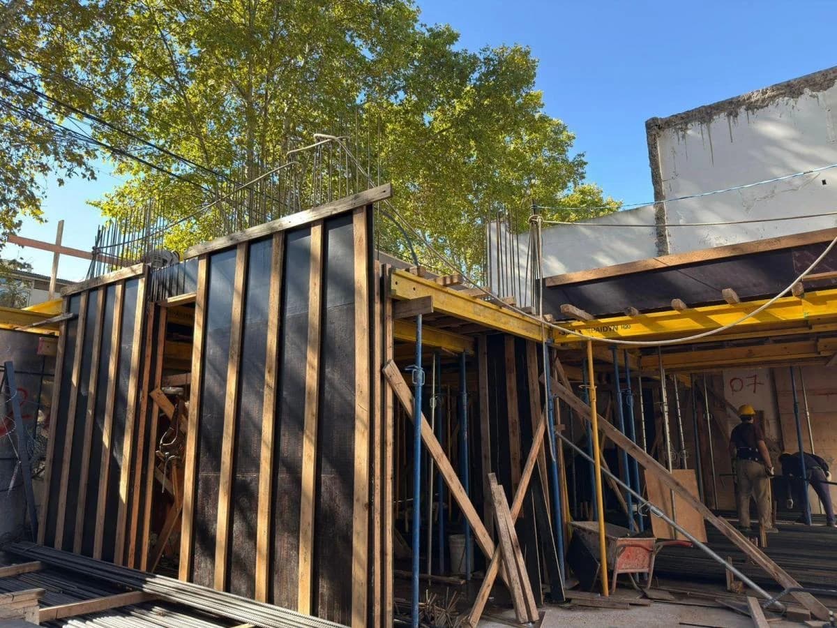 Imagen del emprendimiento en construcción