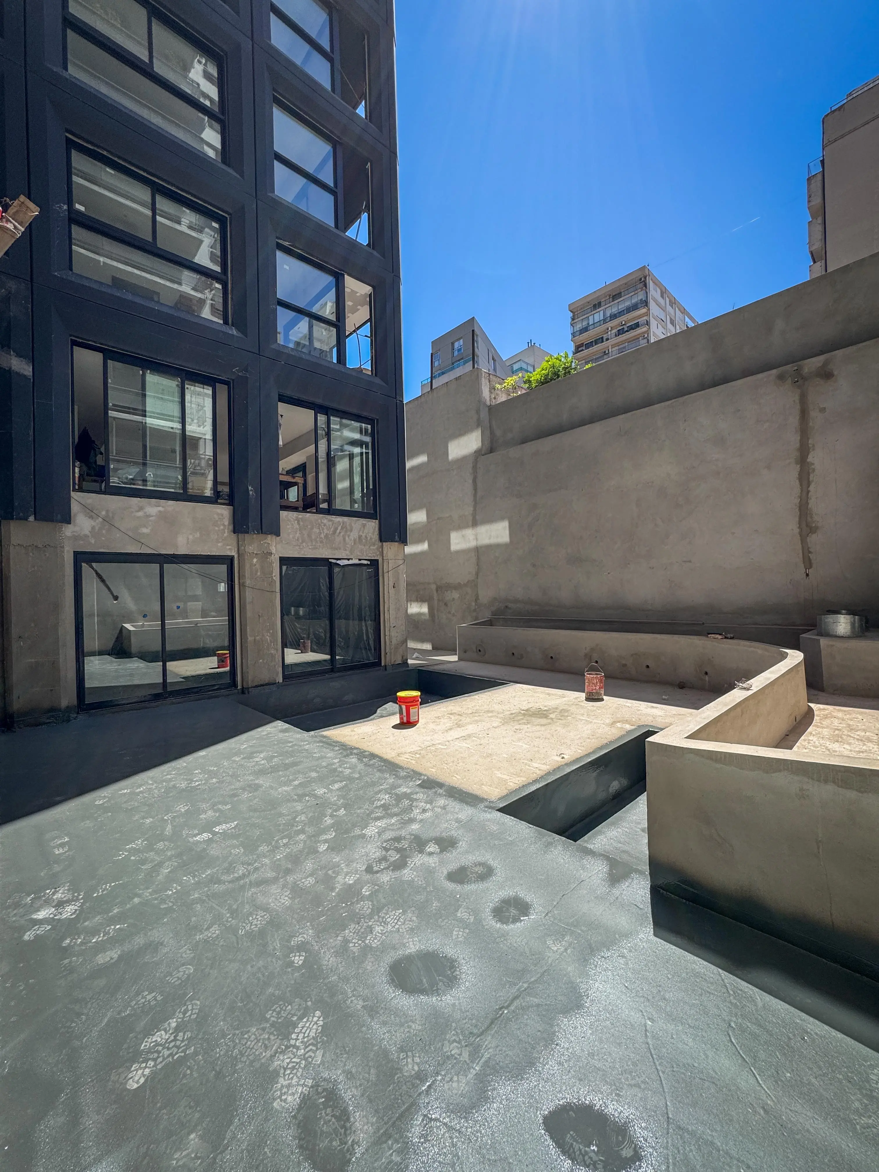 Imagen del emprendimiento en construcción