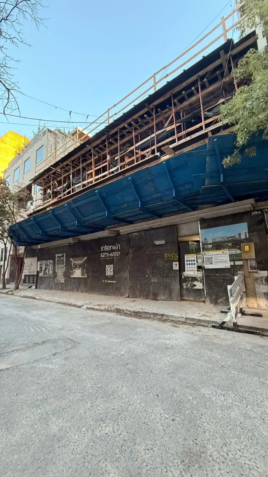 Imagen del emprendimiento en construcción