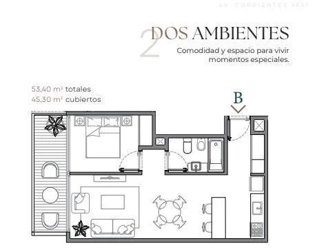 Imagen de la propiedad 2 ambientes ZP 2166952