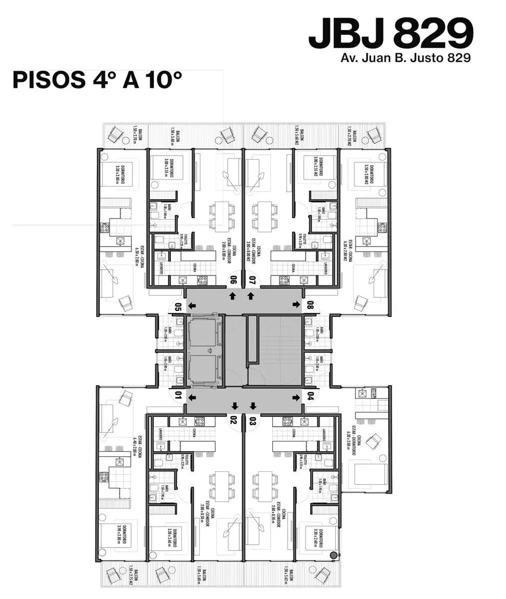 Imagen de la propiedad Juan B. Justo 829 - 702