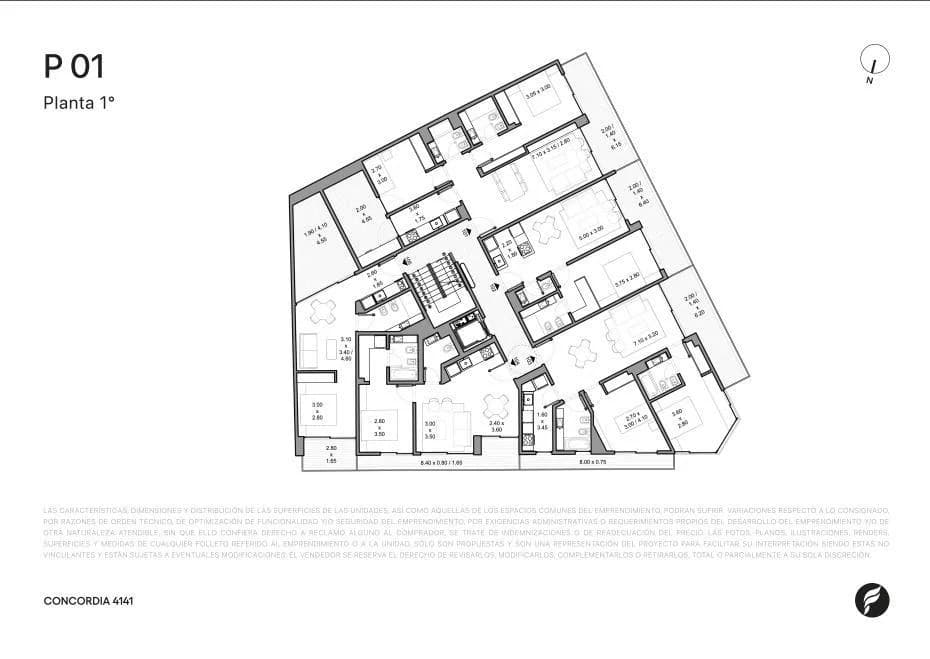 Imagen de la propiedad Concordia 4141 – 2 ambientes – Ref. 2156771