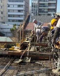 Imagen del emprendimiento en construcción