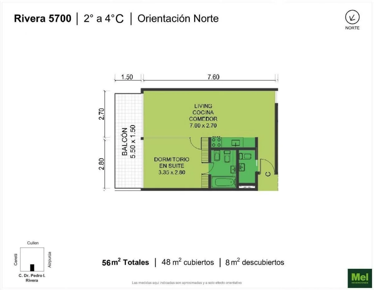 Imagen de la propiedad 2 ambientes ZP 2168941