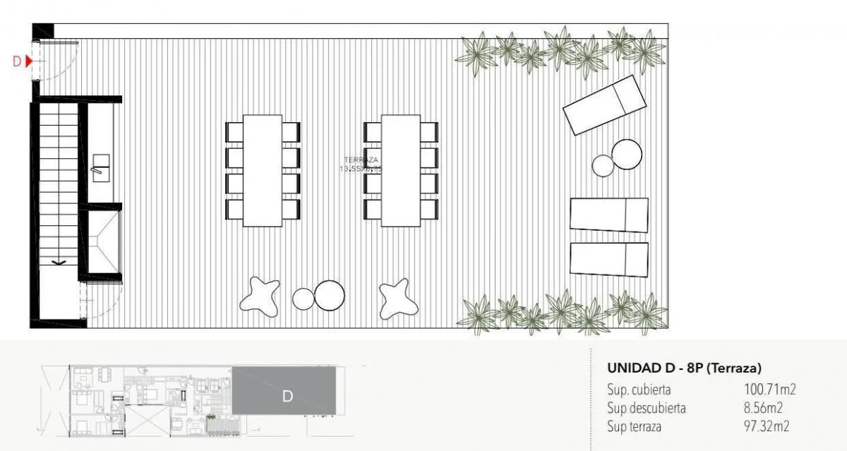 Imagen del emprendimiento en construcción