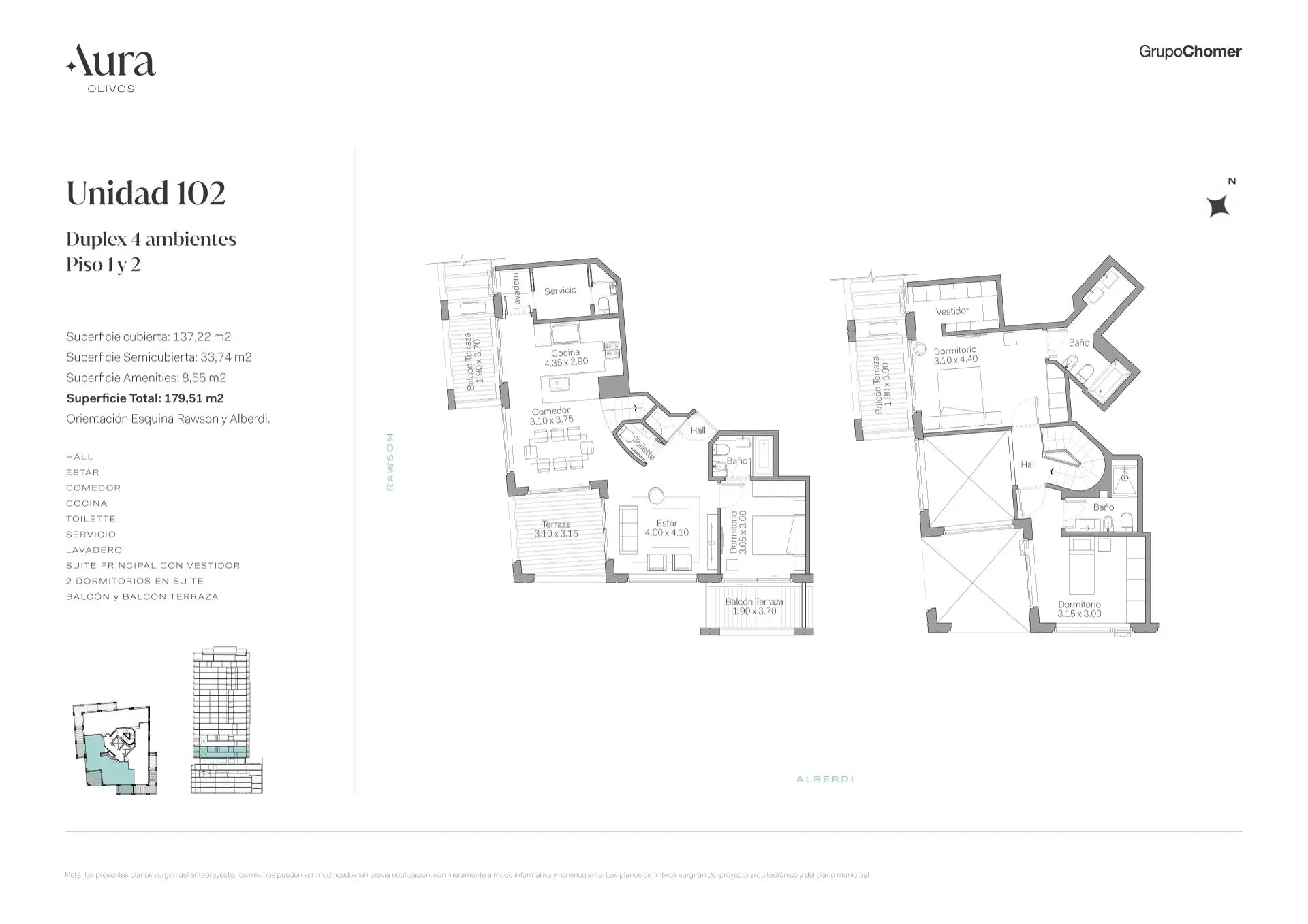 Imagen de la propiedad Rawson 2700 - 102 Duplex