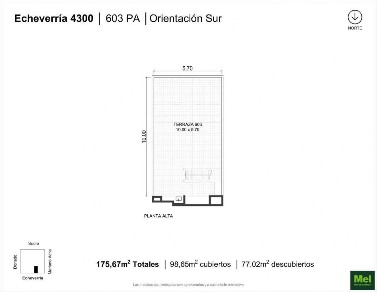 Plano de la propiedad