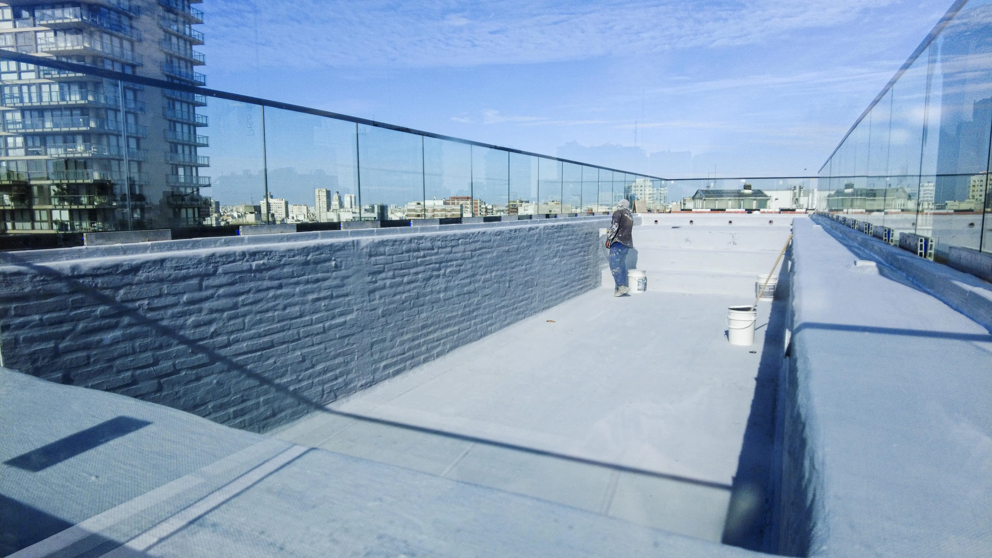 Imagen del emprendimiento en construcción