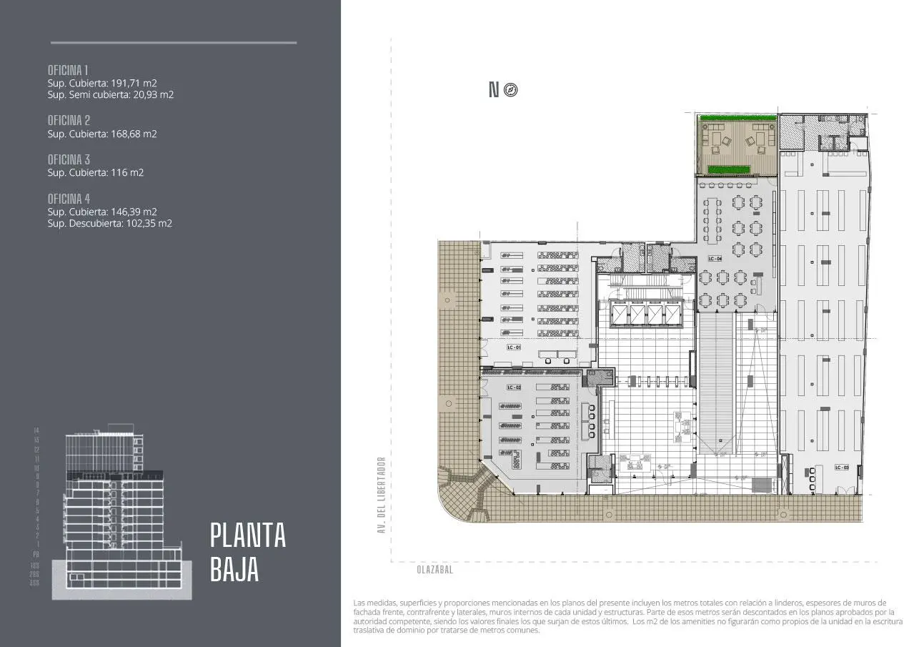 Planos del emprendimiento