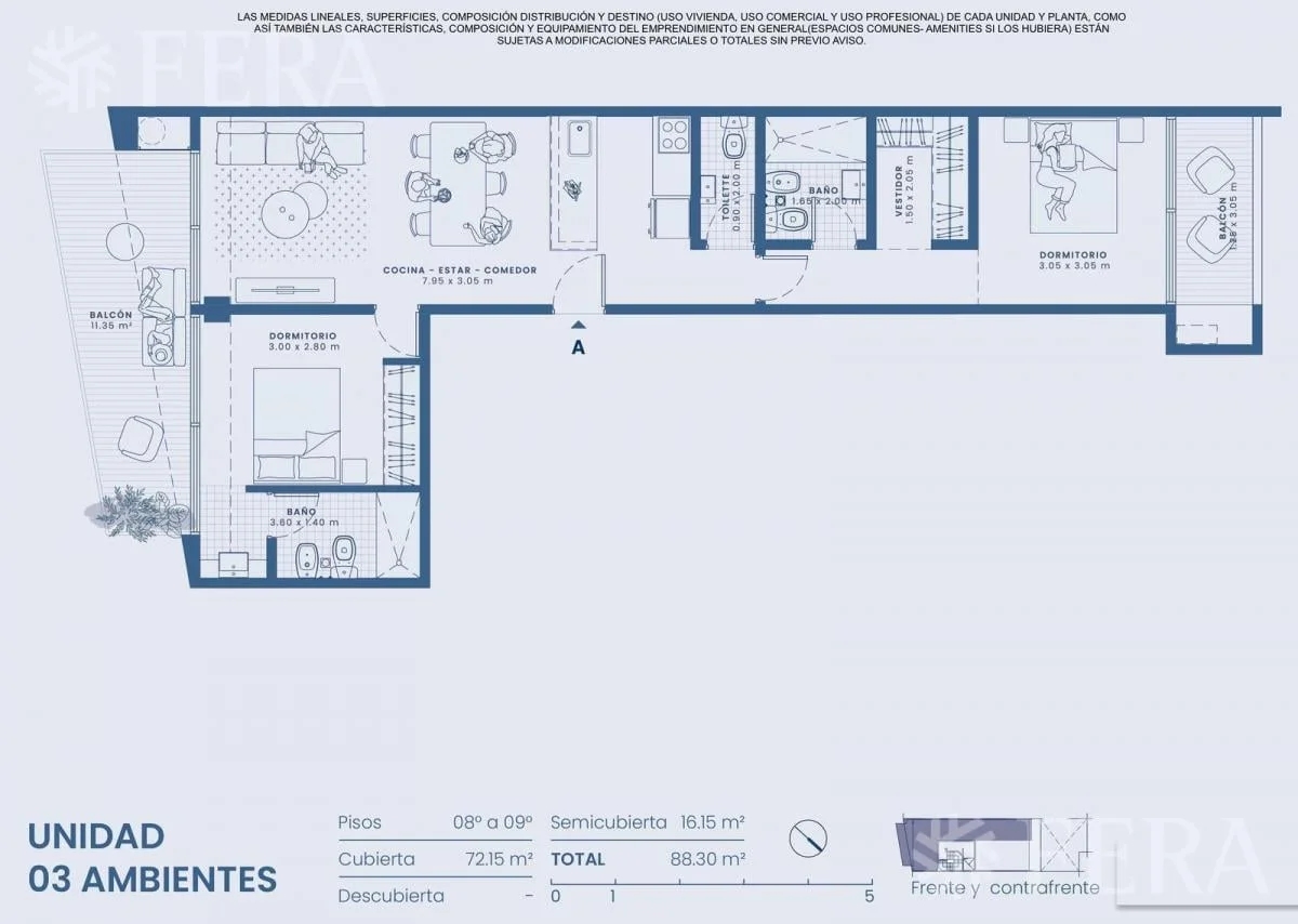 Imagen de la propiedad 3 ambientes ZP 2156261