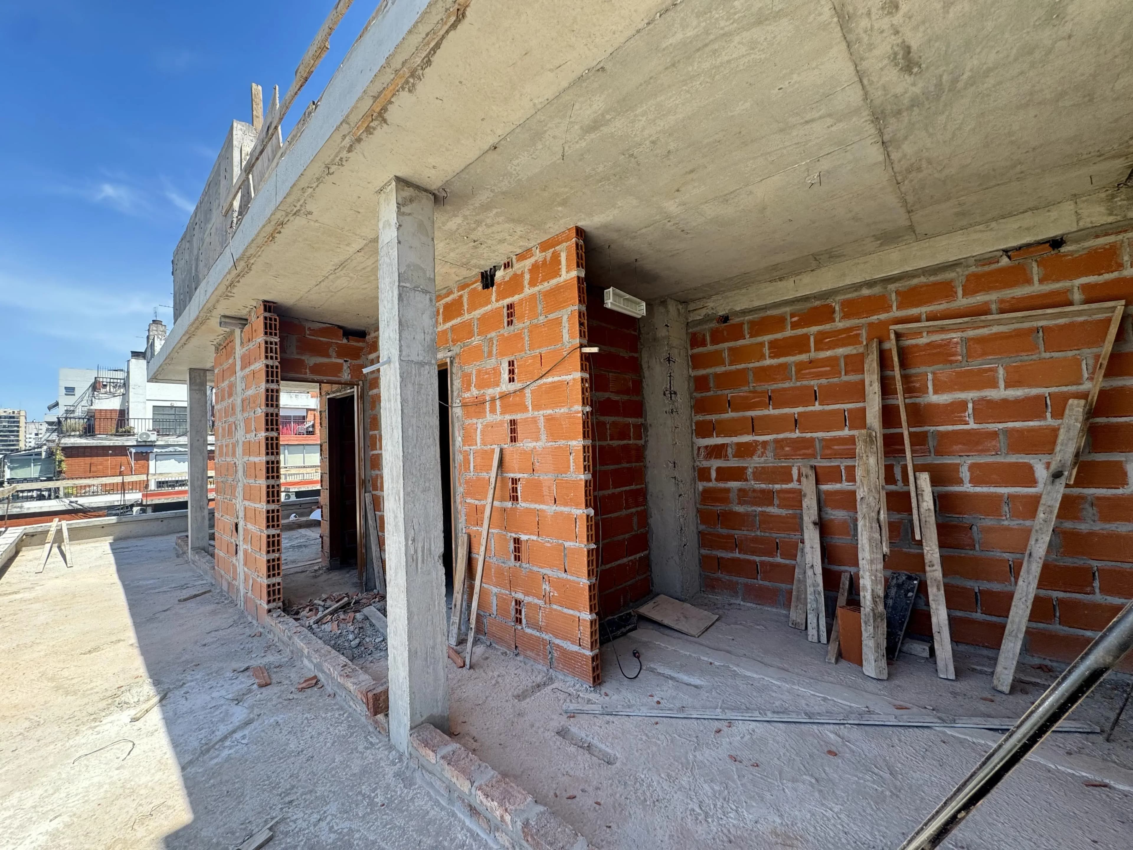 Imagen del emprendimiento en construcción