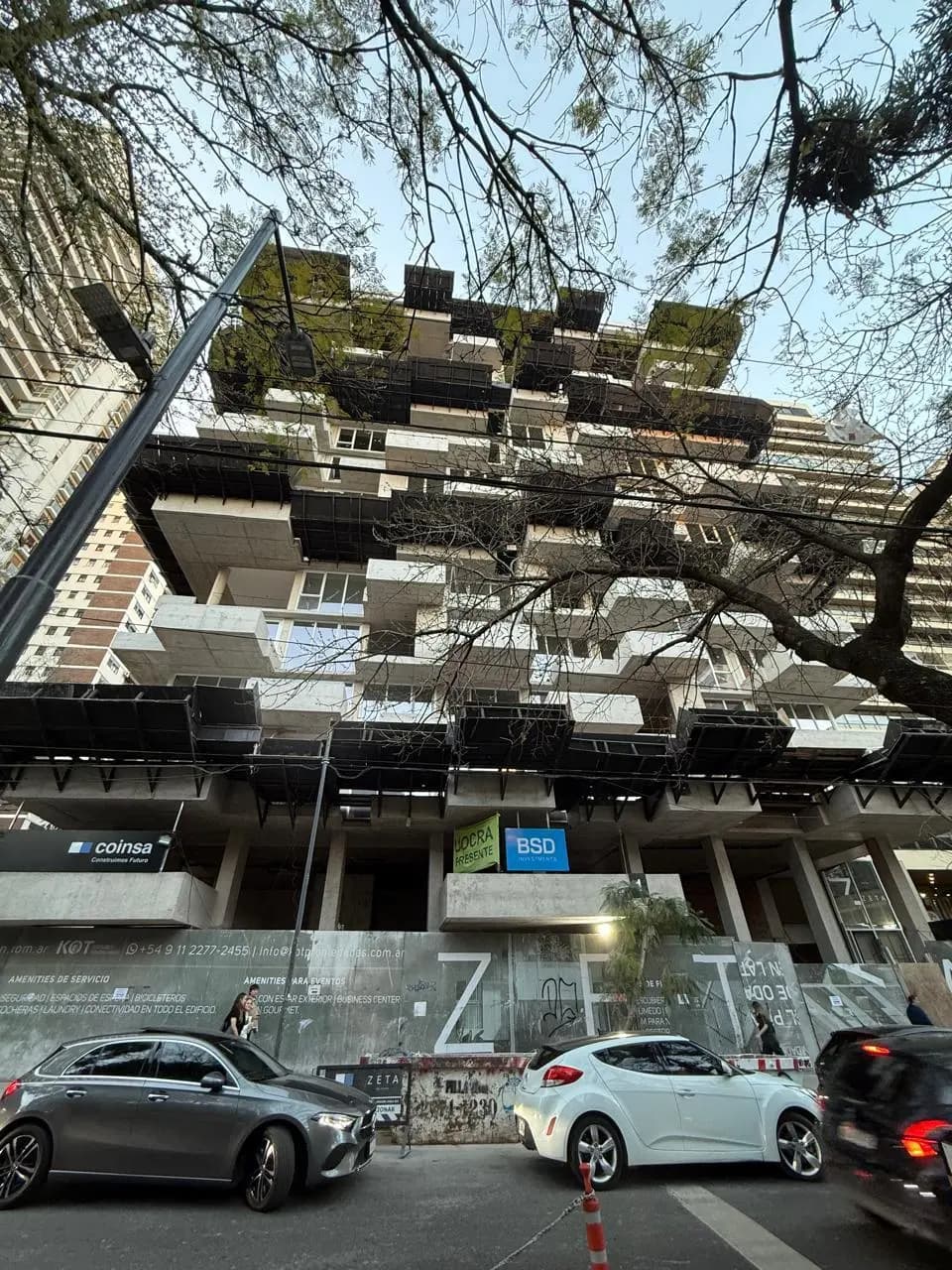 Imagen del emprendimiento en construcción