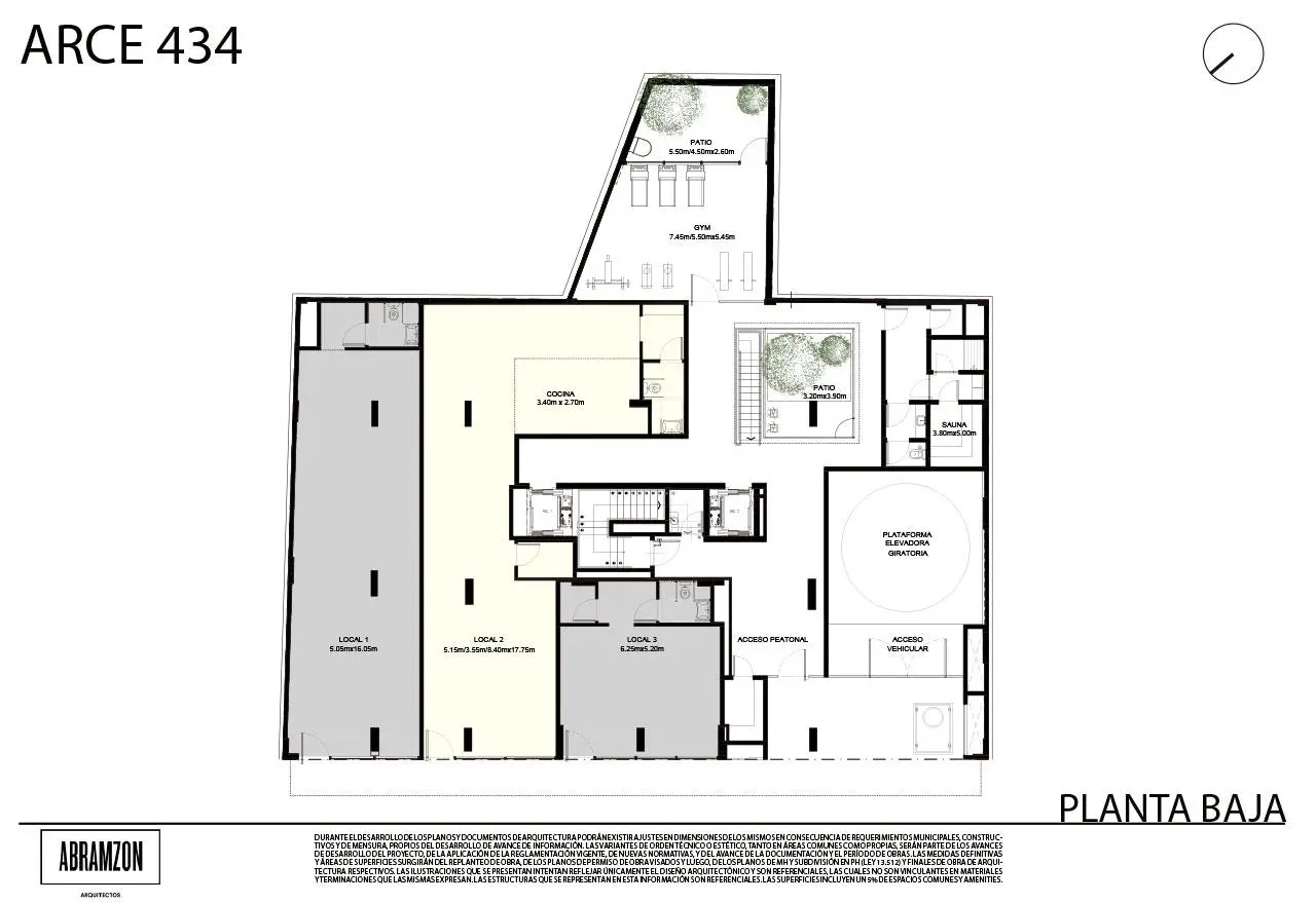 Planos del emprendimiento