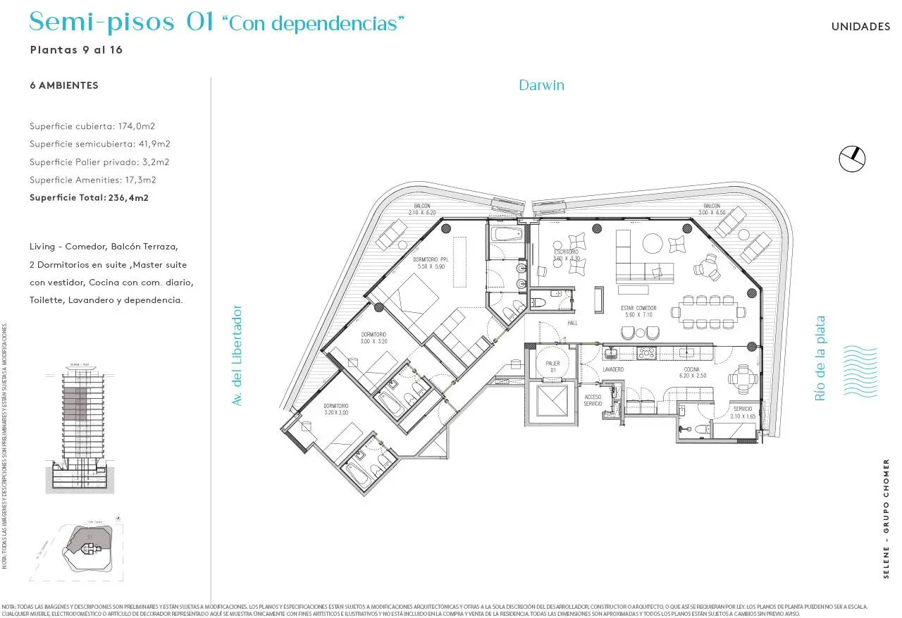 Planos del emprendimiento