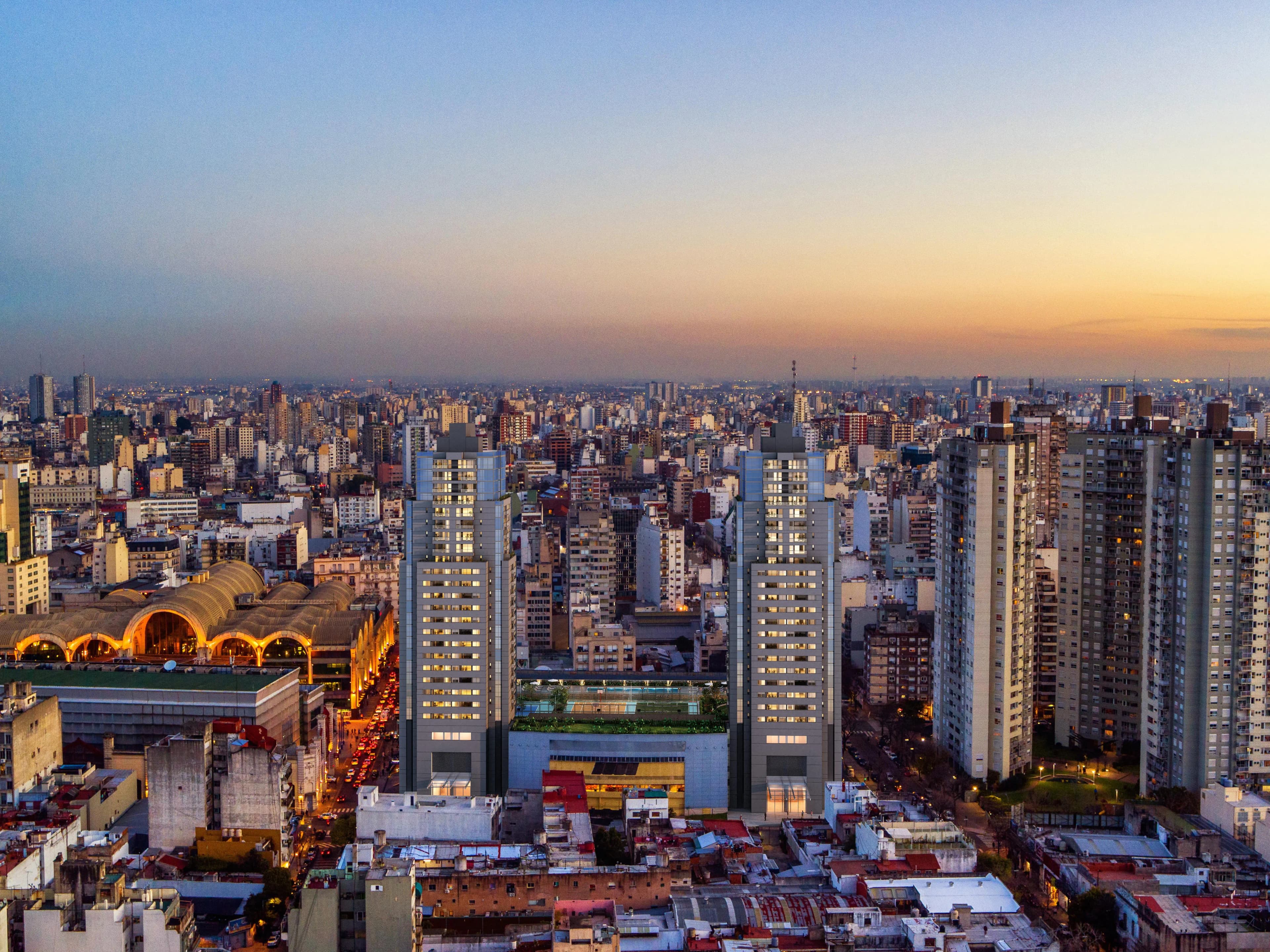 Imagen del emprendimiento HUMAN ABASTO TOWERS - TORRE 1 Aguero - Lavalle 3252