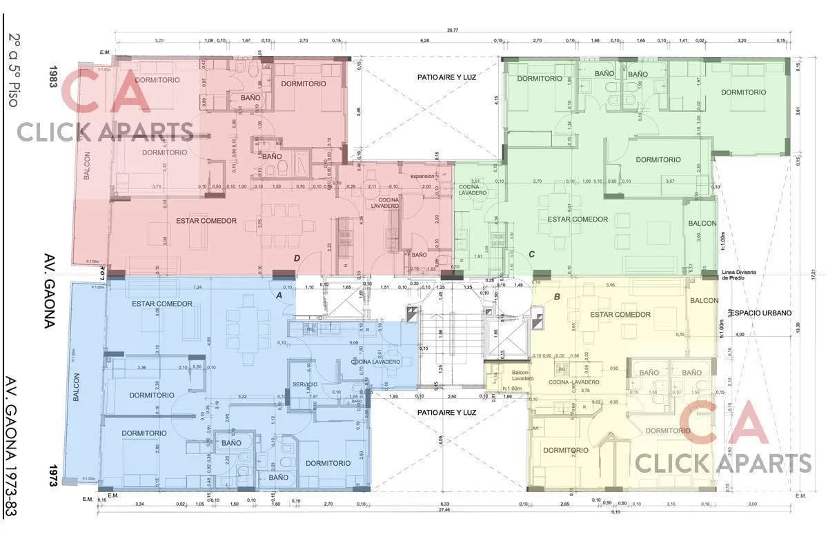 Plano de la propiedad