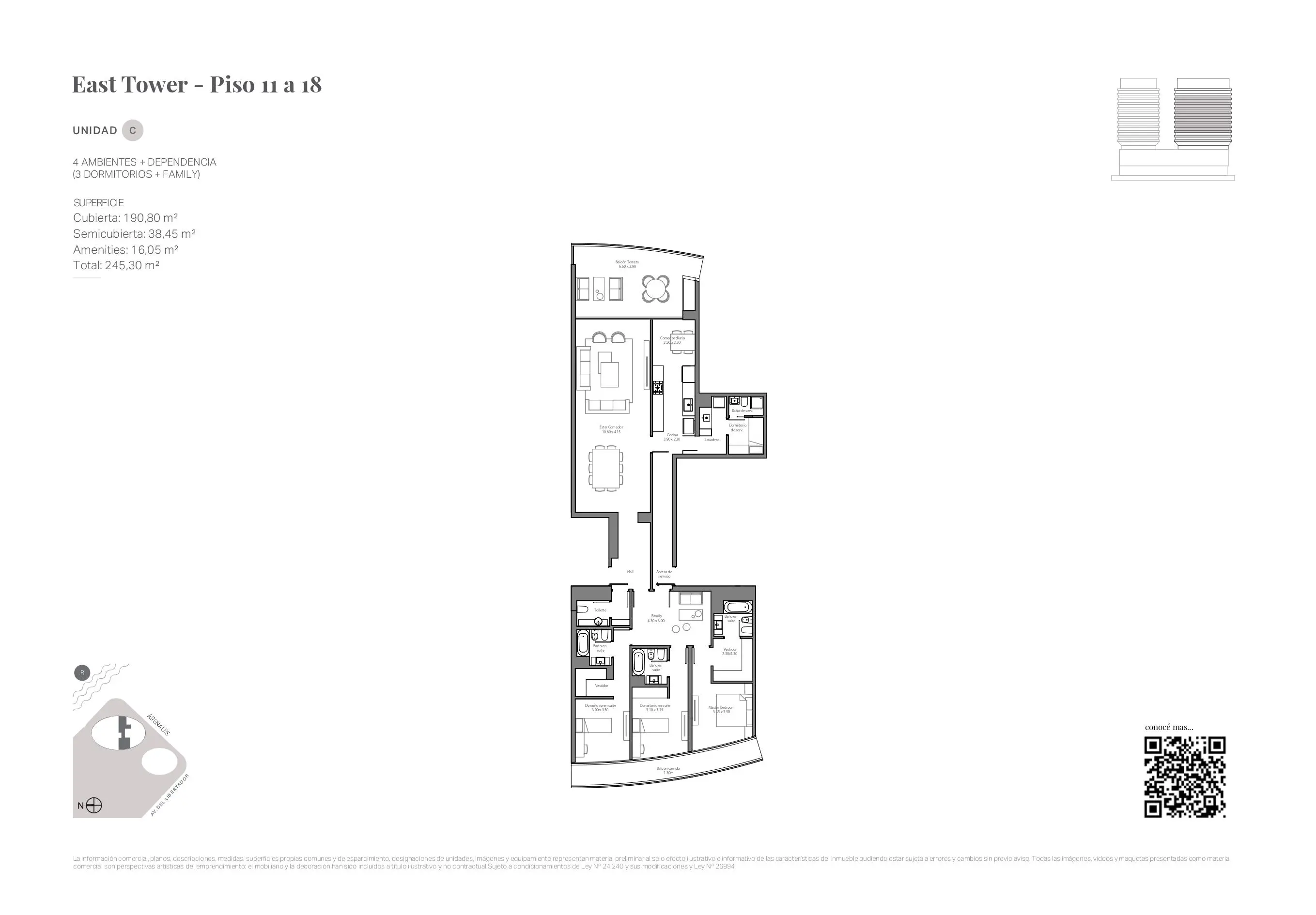 Imagen de la propiedad INFINITY TOWER | Unidad 16C Rio
