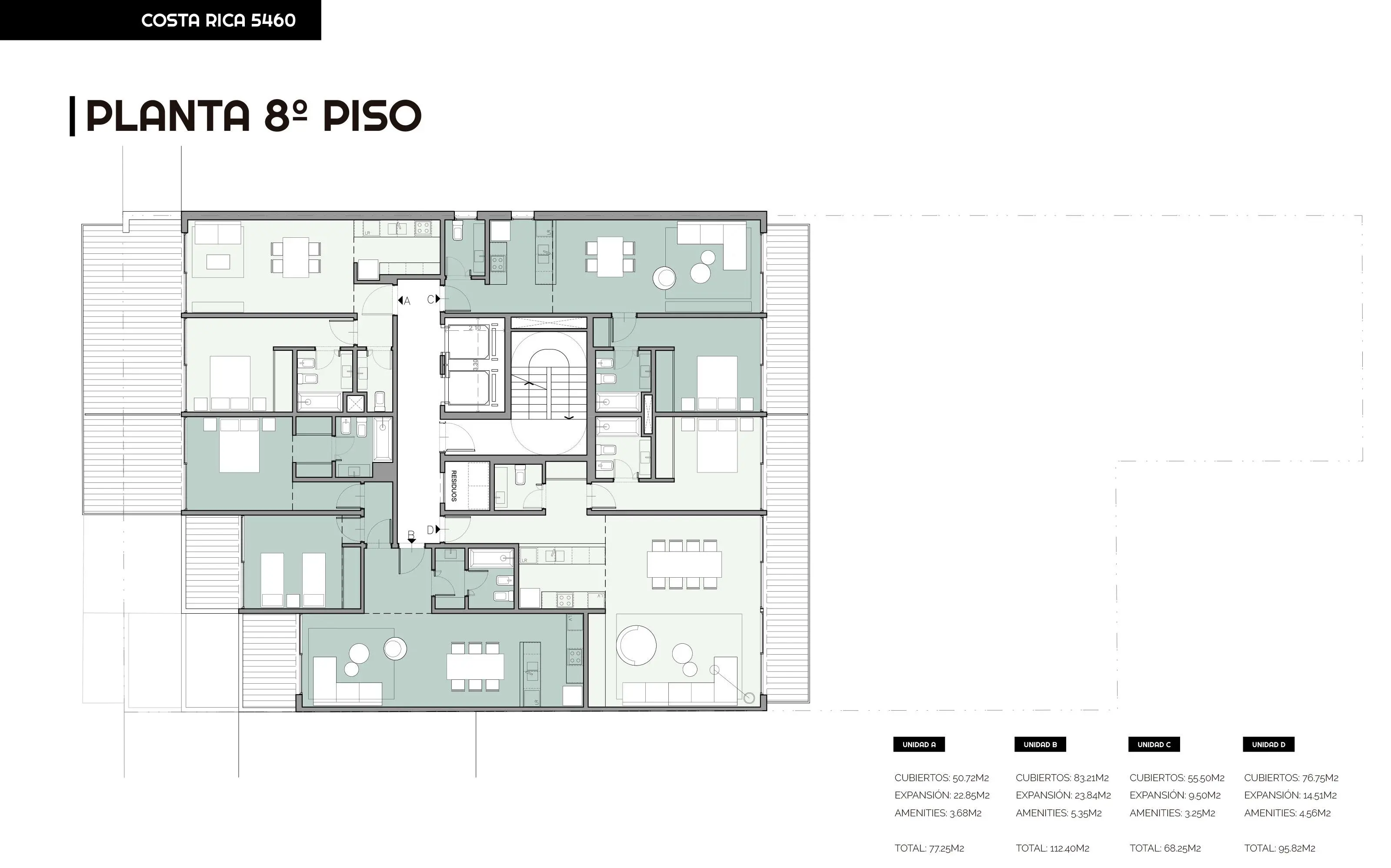 Imagen de la propiedad Costa Rica 5460 - 8D