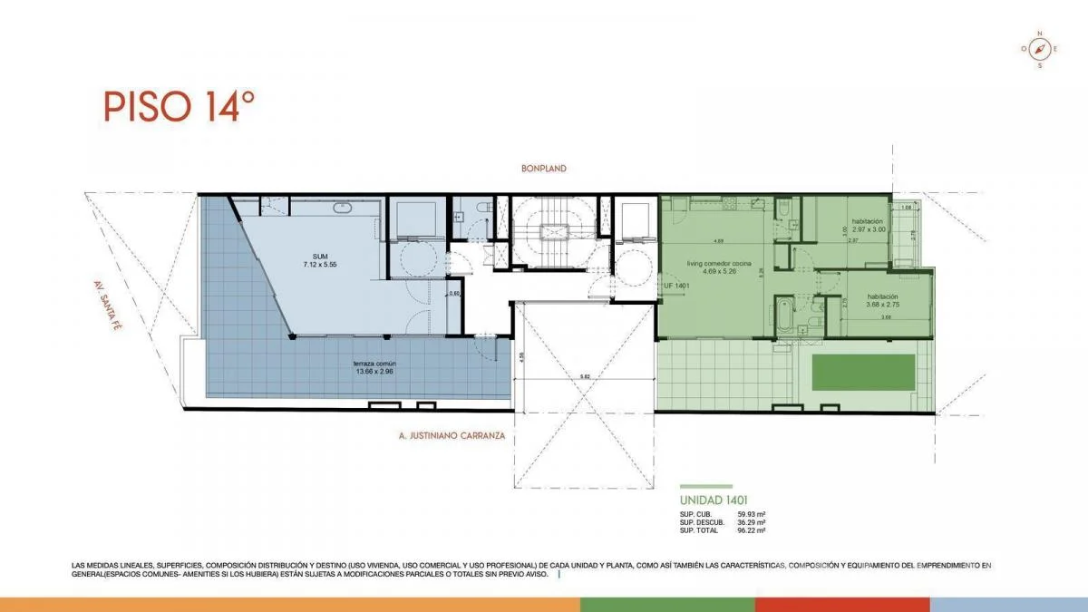 Imagen de la propiedad 3 ambientes ZP 2156100