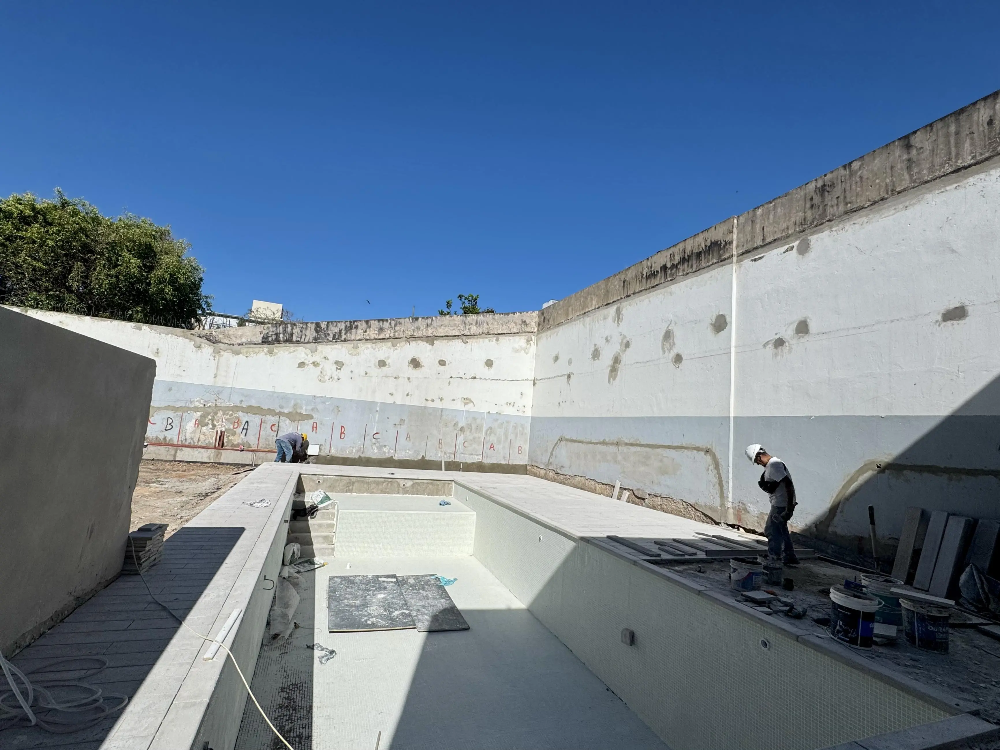 Imagen del emprendimiento en construcción