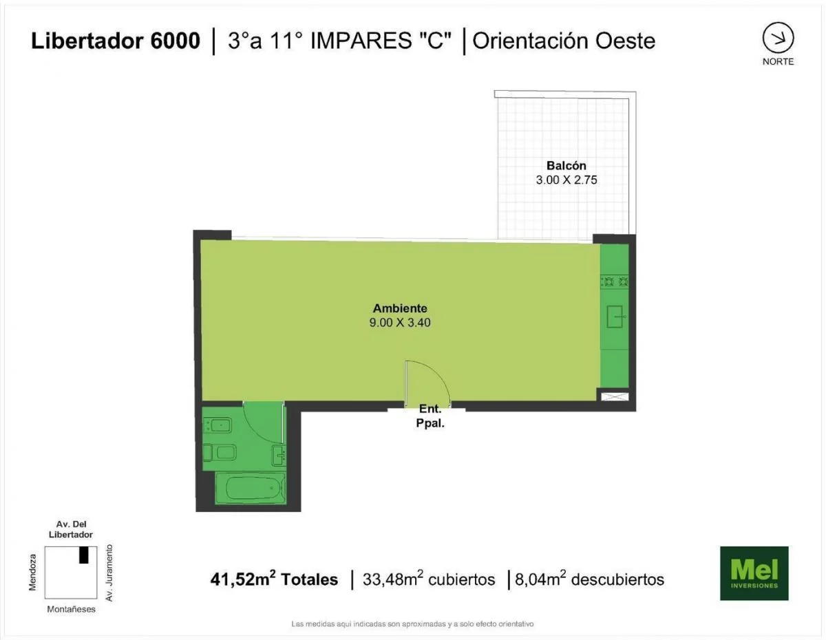 Imagen de la propiedad 1 ambientes ZP 2166160