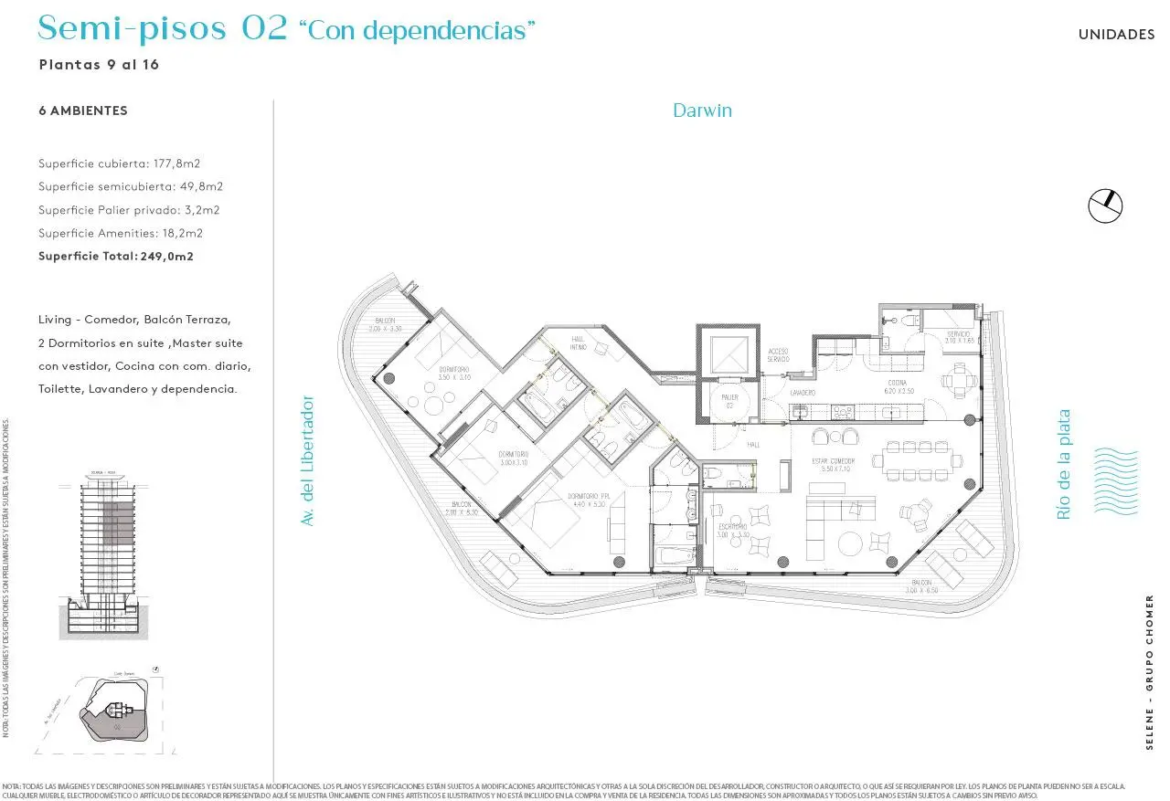 Planos del emprendimiento