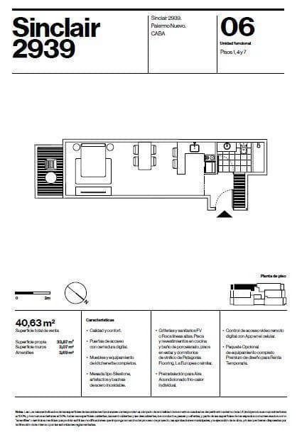 Plano de la propiedad