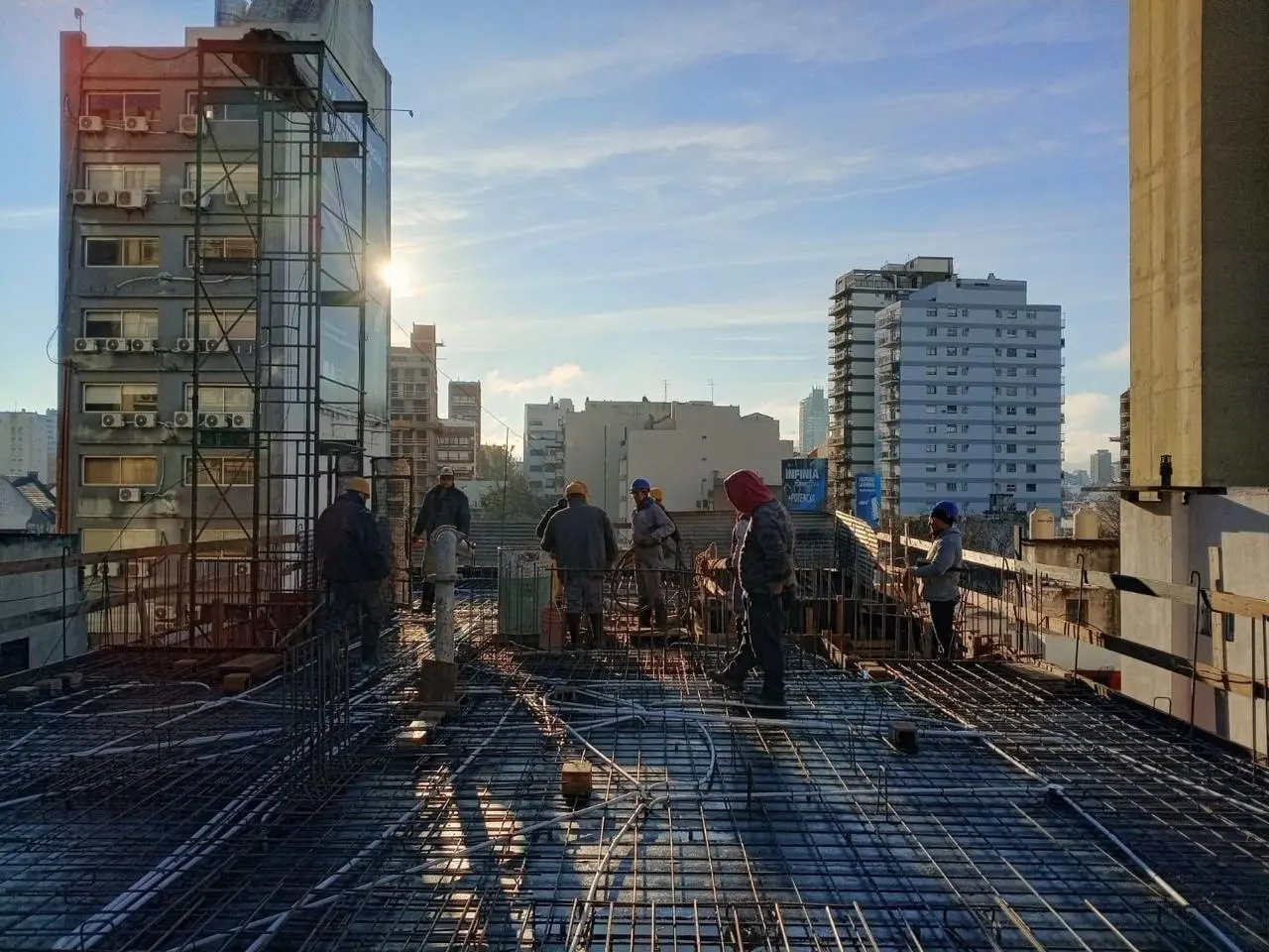 Imagen del emprendimiento en construcción