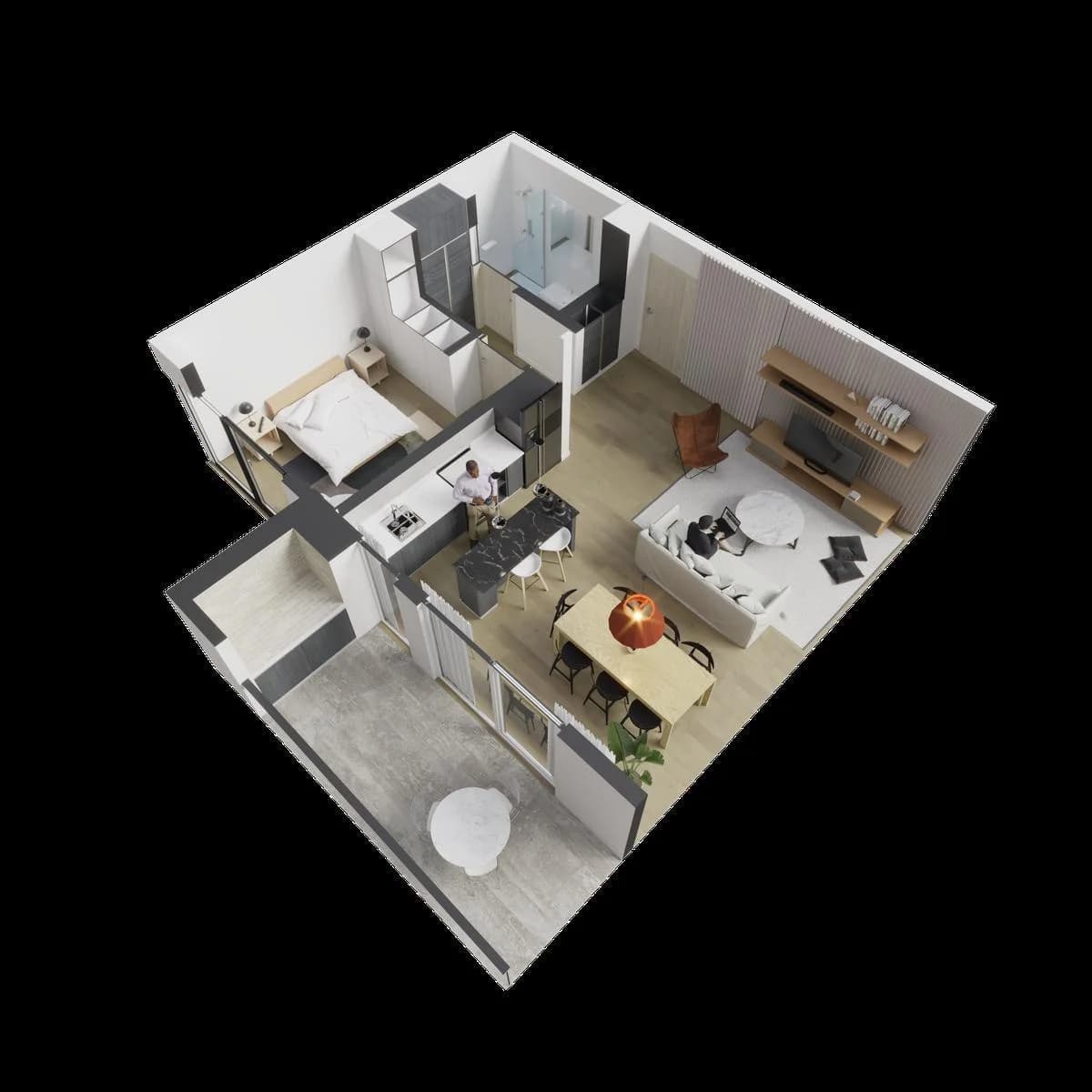 Imagen de la propiedad 2 ambientes ZP 2370765