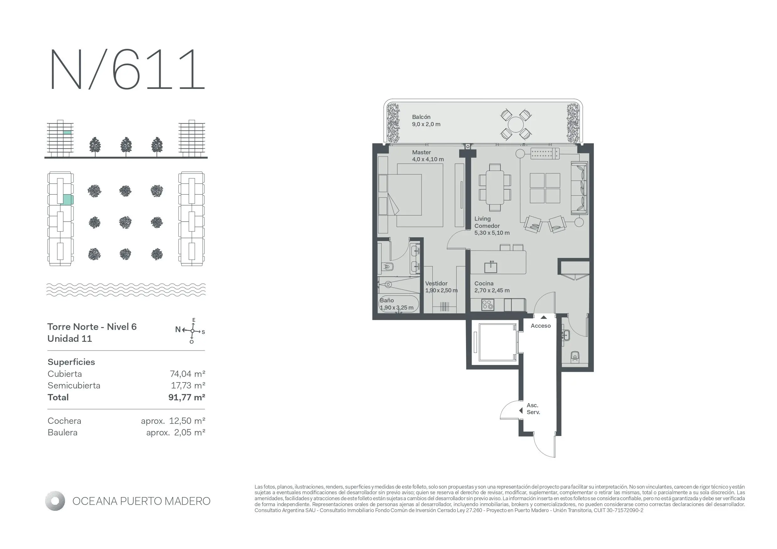 Planos del emprendimiento