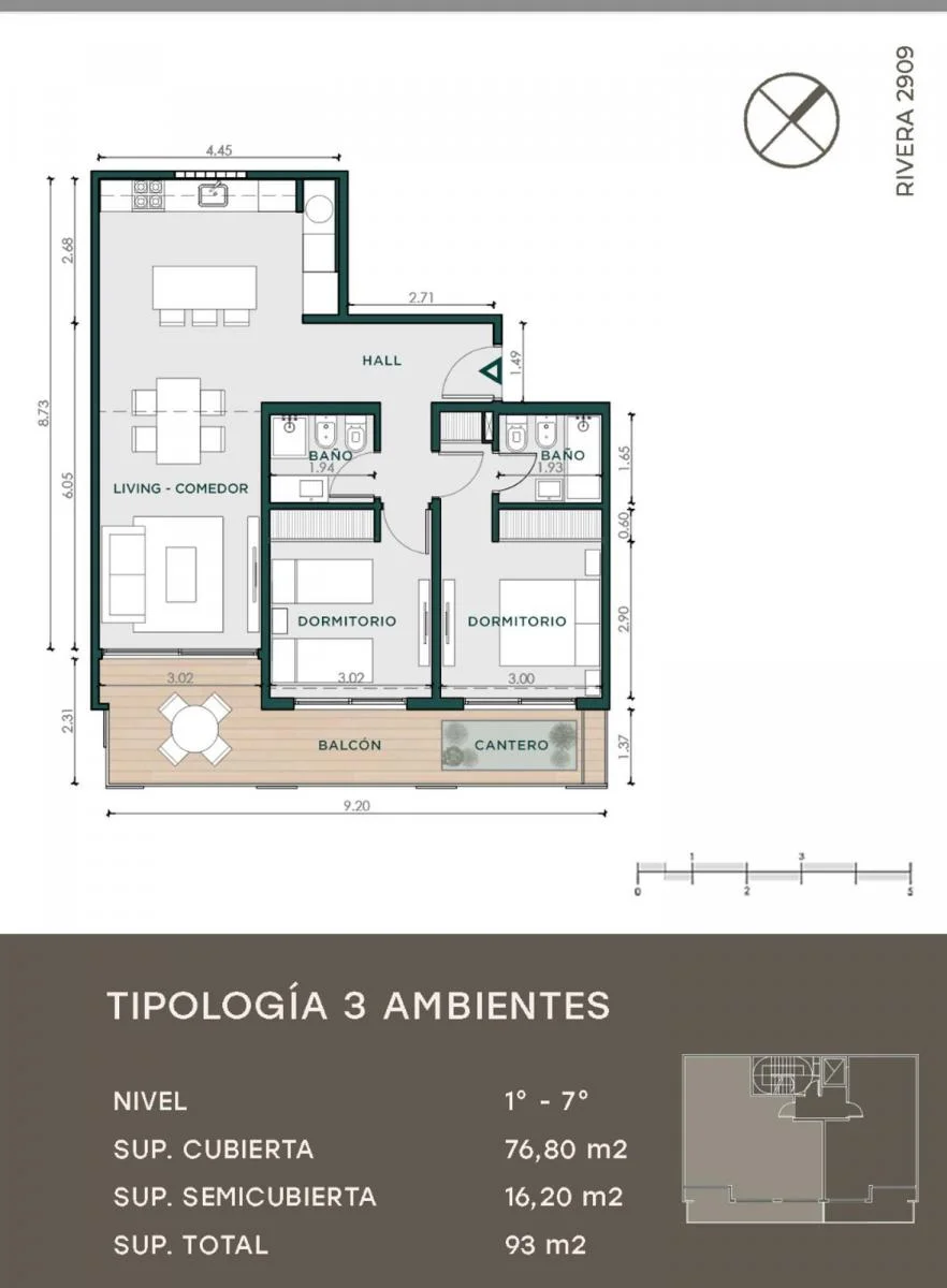 Plano de la propiedad