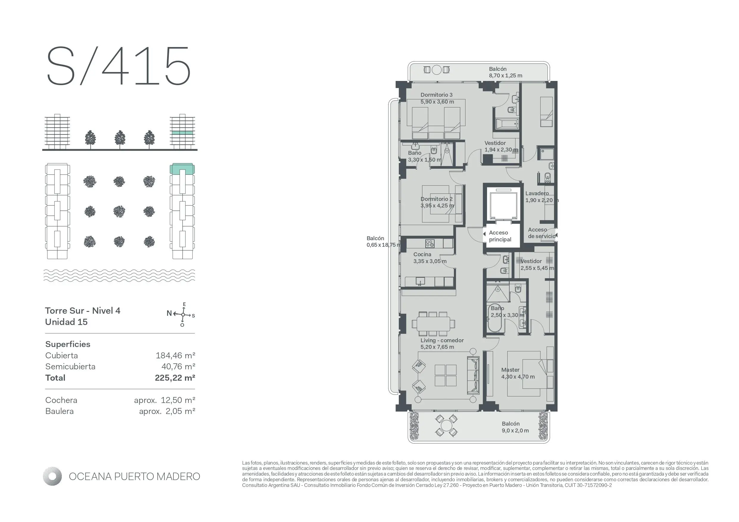 Planos del emprendimiento