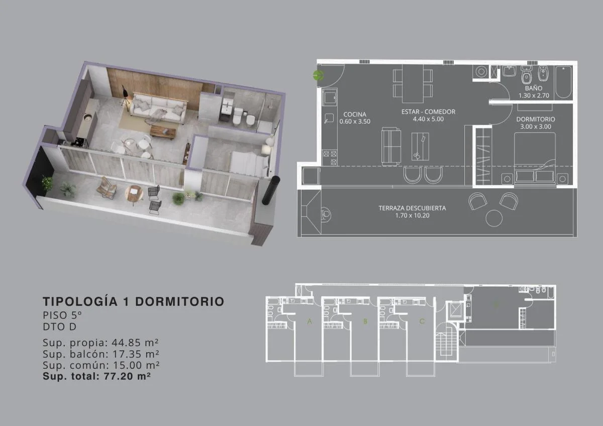 Imagen del emprendimiento Rosario de Santa Fe 1115, Córdoba