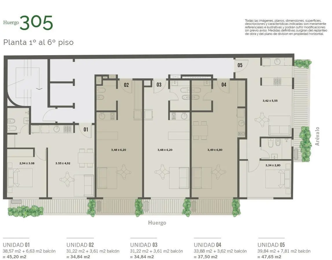 Planos del emprendimiento