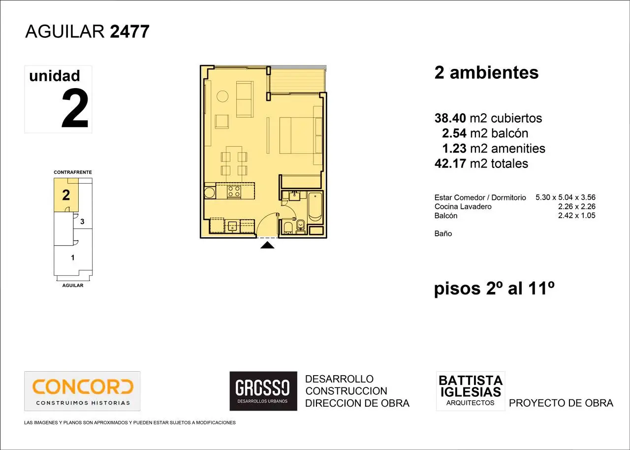 Planos del emprendimiento