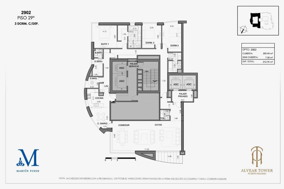 Imagen de la propiedad Alvear Tower – 4 ambientes – Ref. 2158778