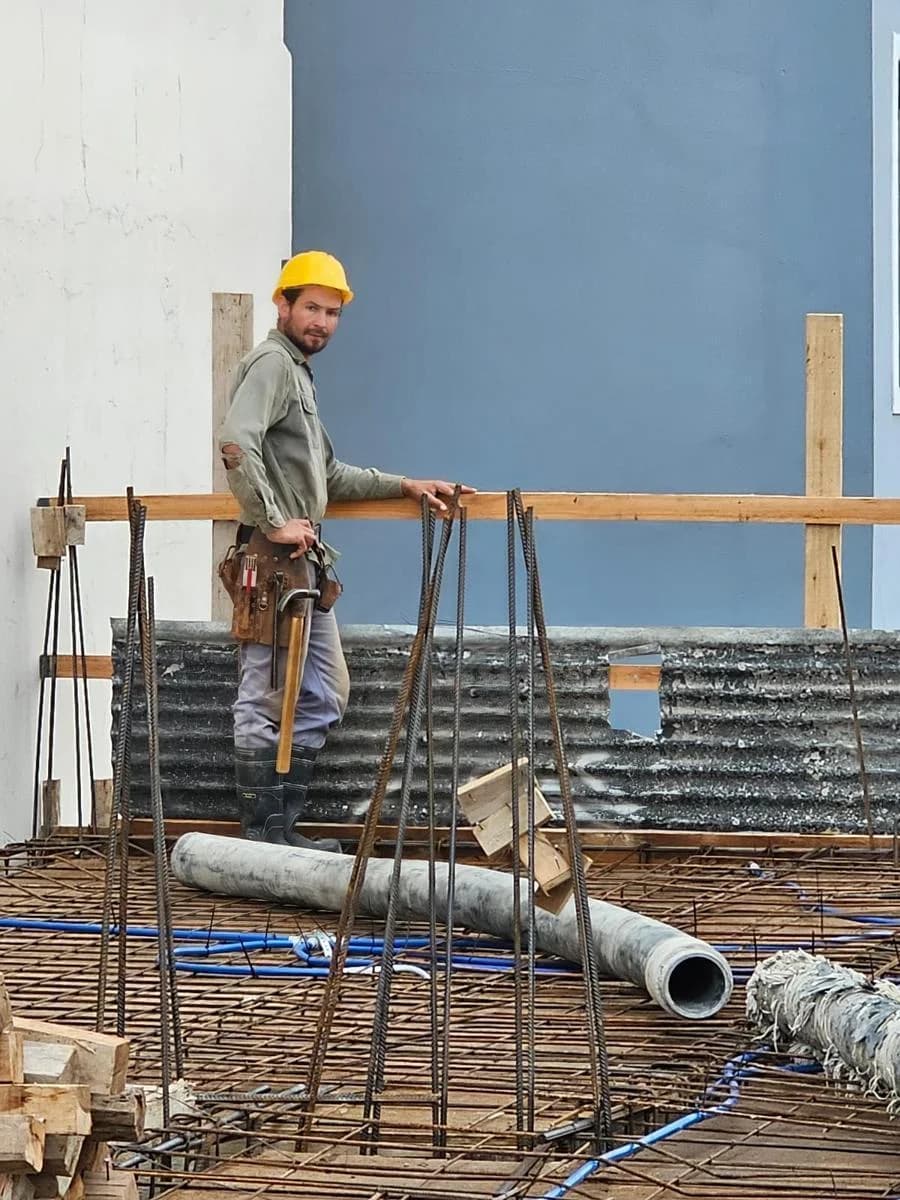 Imagen del emprendimiento en construcción