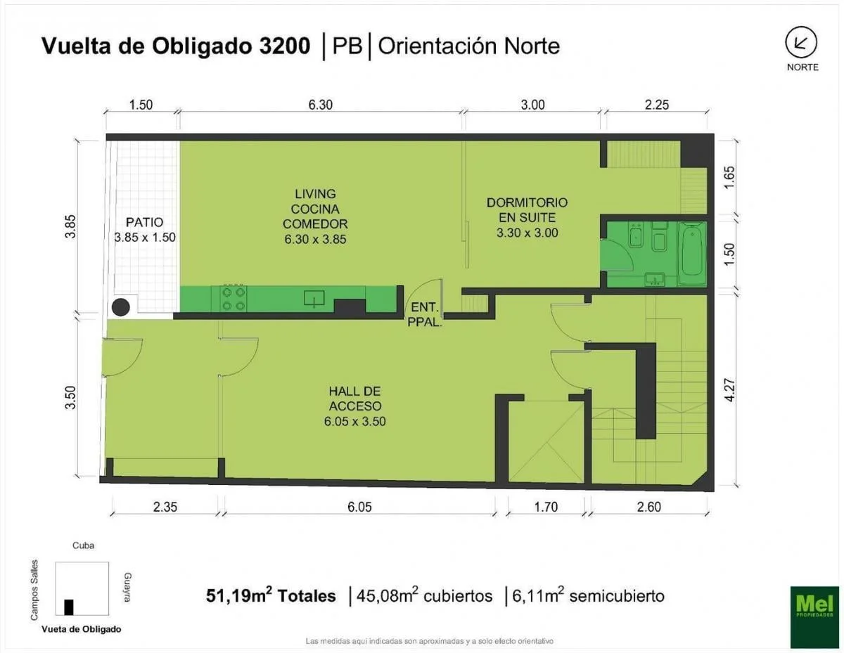 Imagen del emprendimiento Vuelta De Obligado 3200, Capital Federal