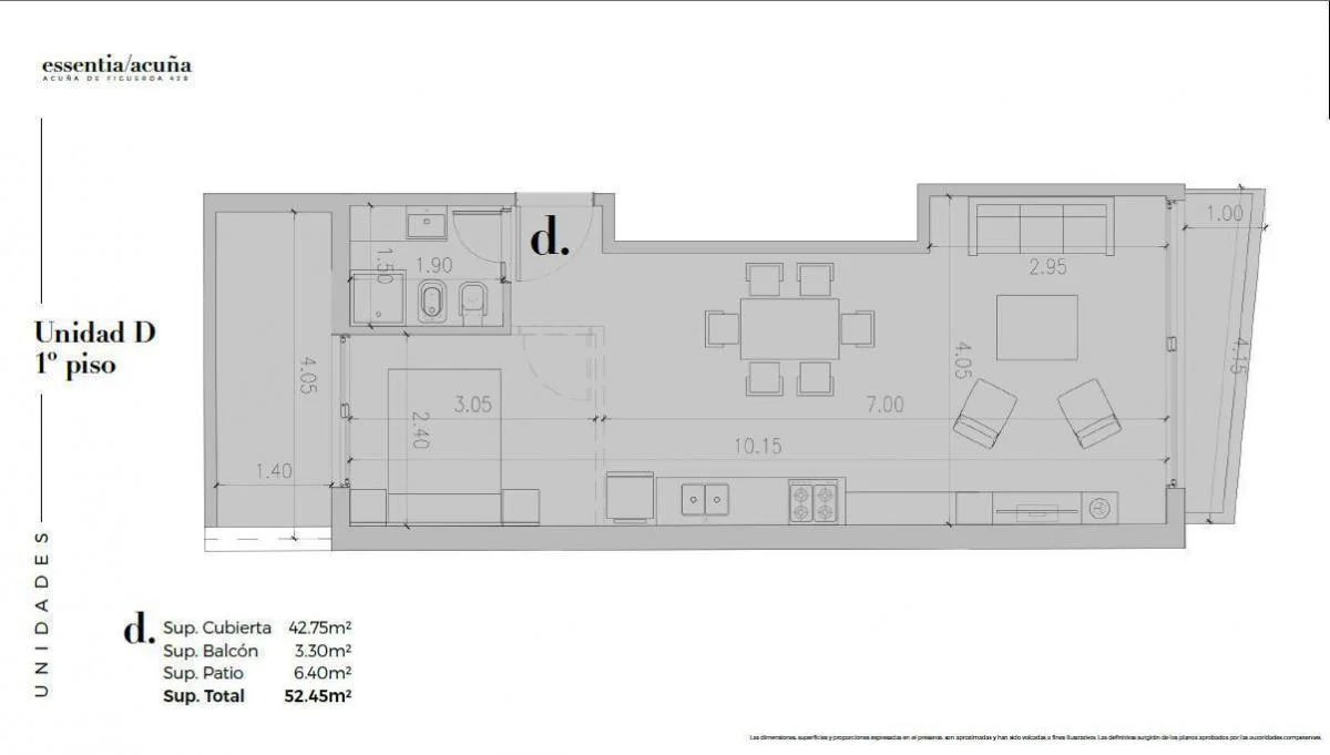 Imagen de la propiedad 1 ambientes ZP 2164640