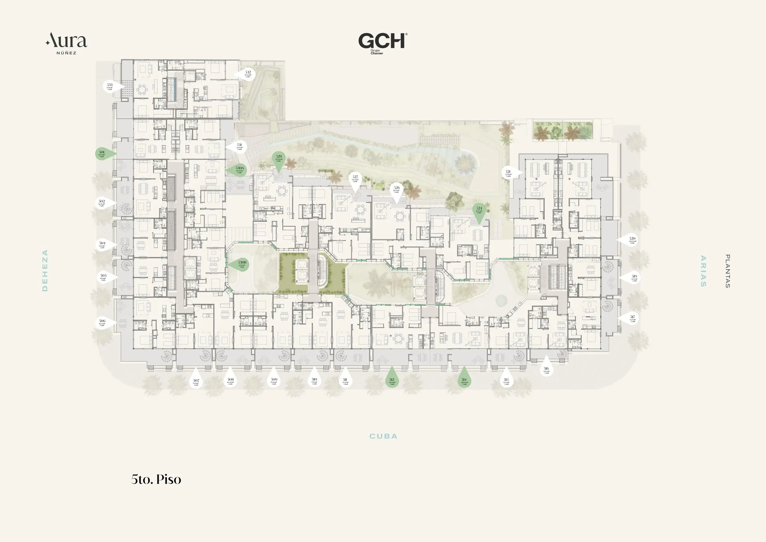 Imagen de la propiedad AURA NUÑEZ | Unidad 515 Dúplex