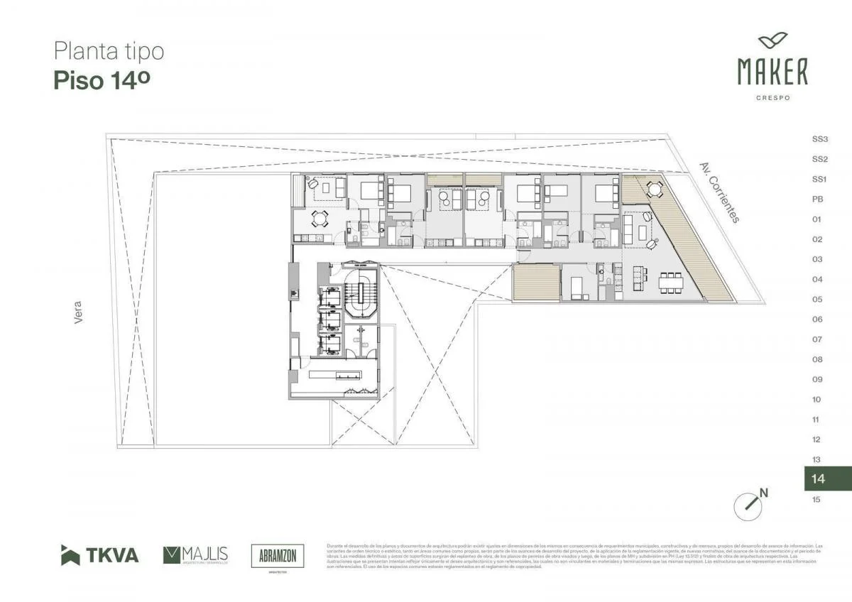 Imagen de la propiedad 2 ambientes ZP 2172403