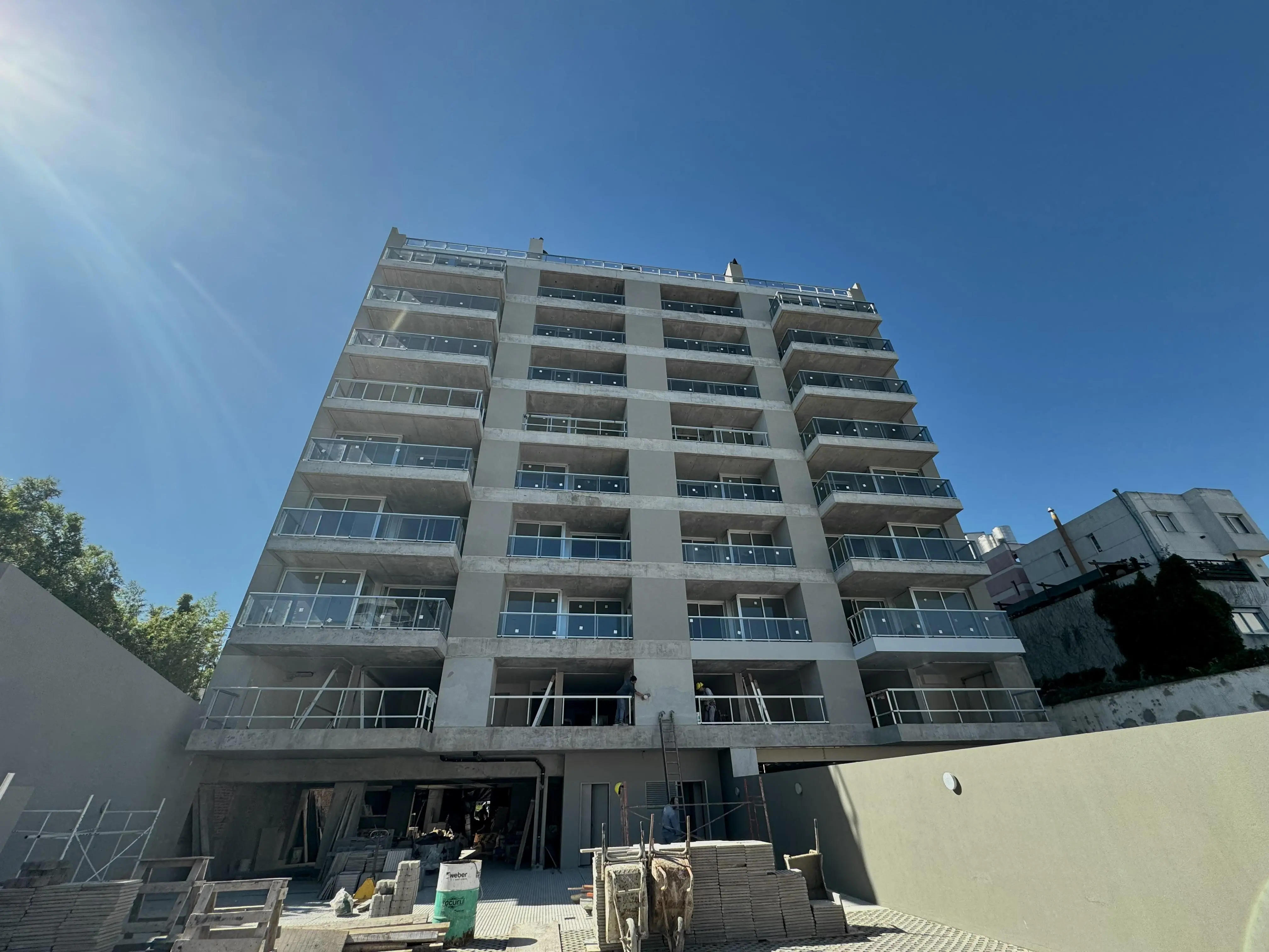 Imagen del emprendimiento en construcción