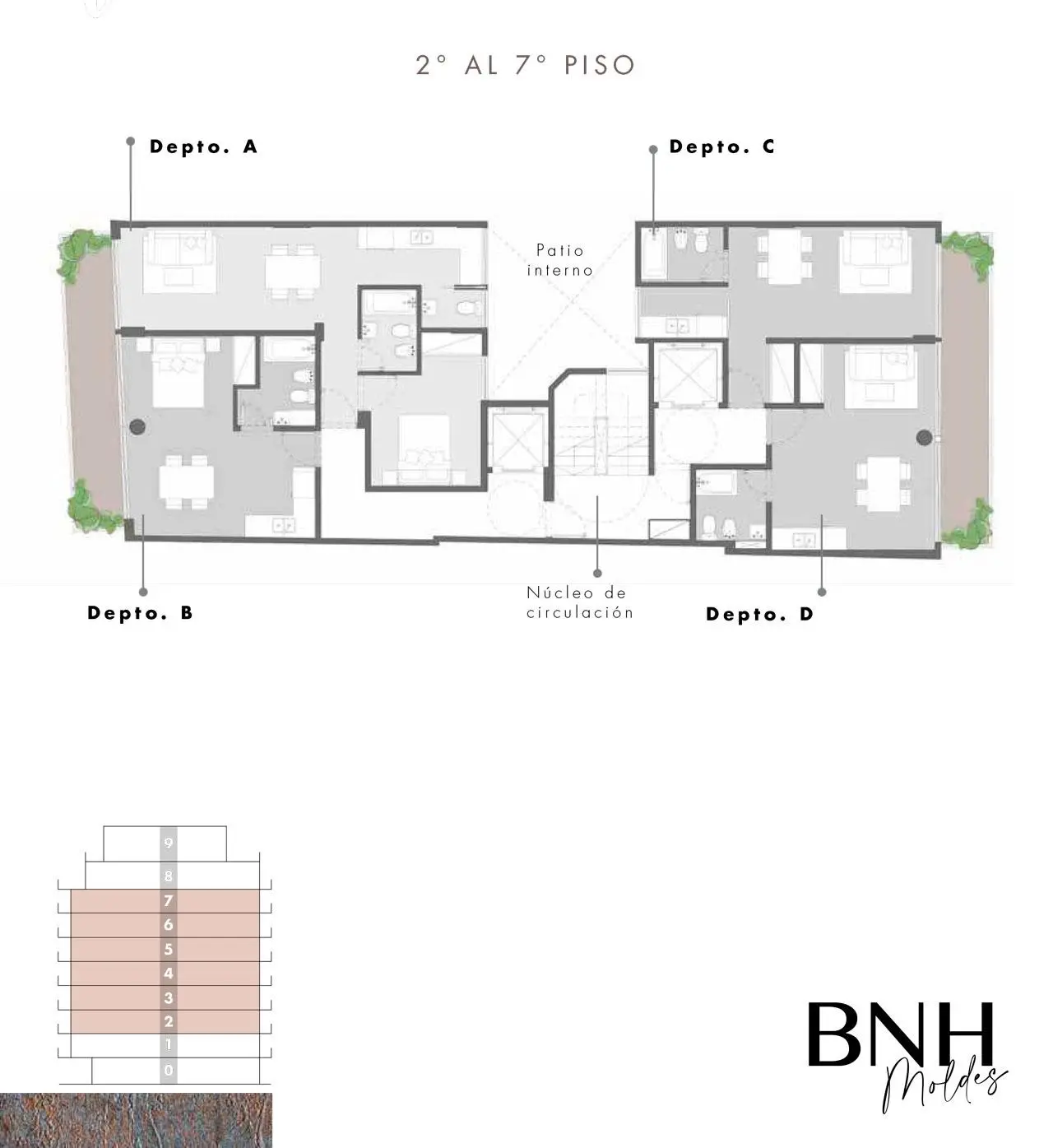 Imagen de la propiedad Moldes 2862 - 7B