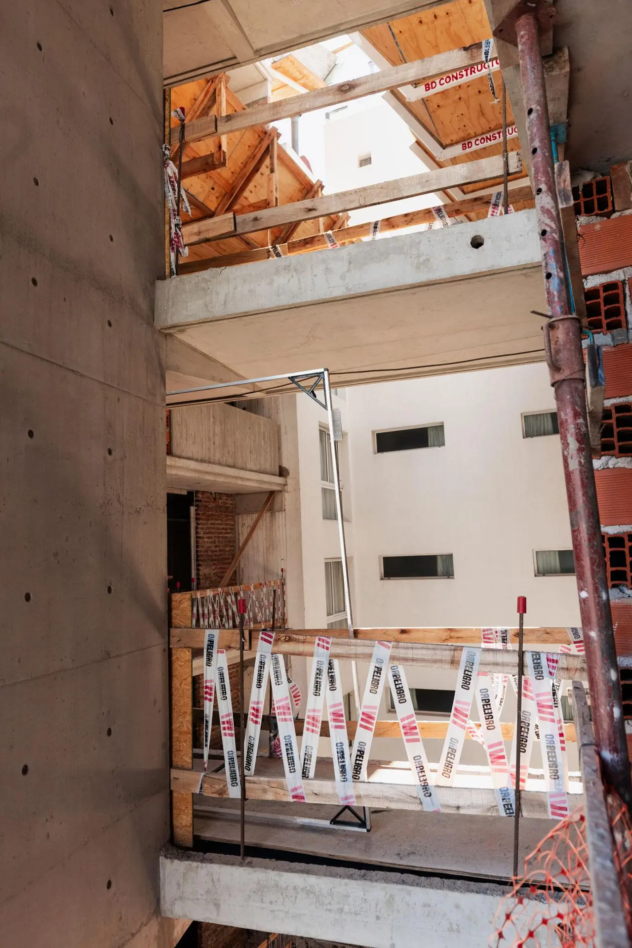 Imagen del emprendimiento en construcción