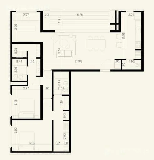 Imagen de la propiedad 3 ambientes ZP 2209869